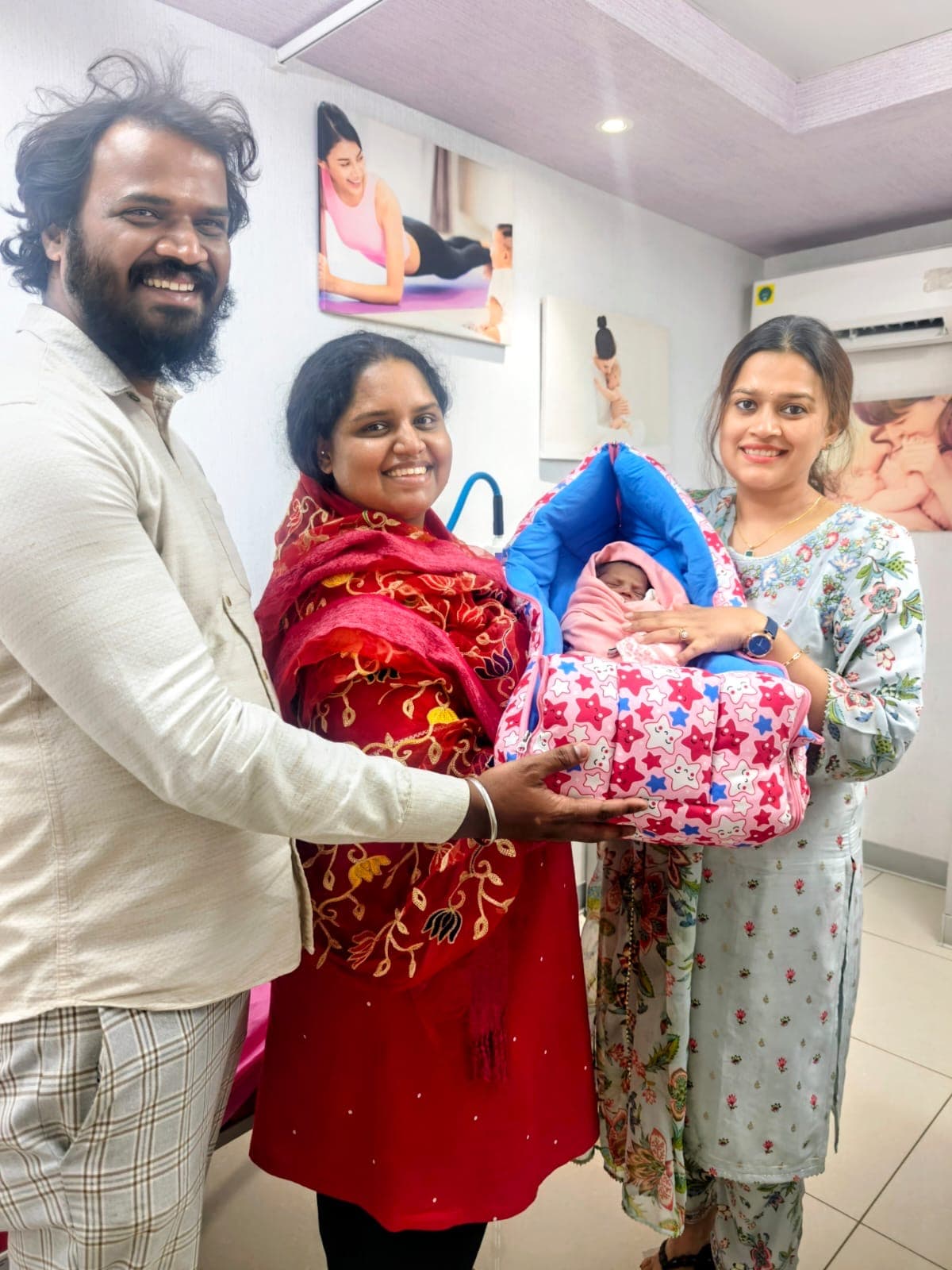 Family moment with Dr. Deepshika Jha reflecting connection and trust